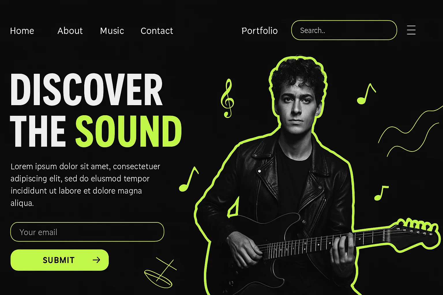 web design for musicians