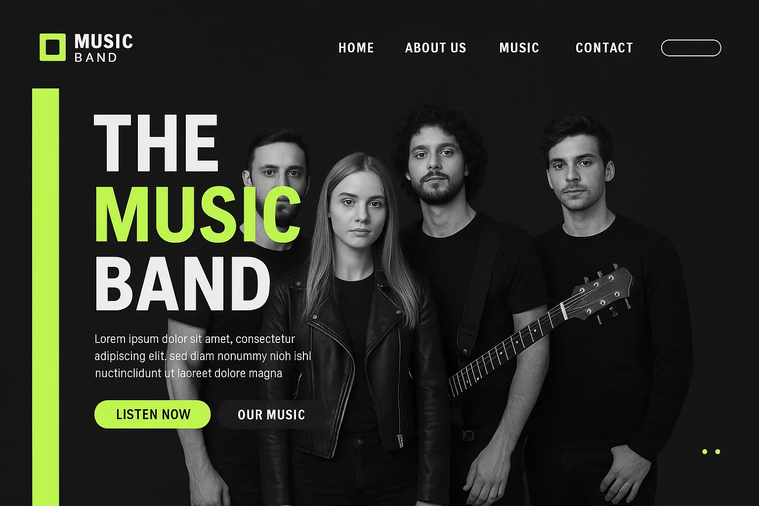 web design for musicians